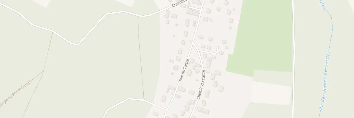 Plan du 34 Rue du Tartre à Héry