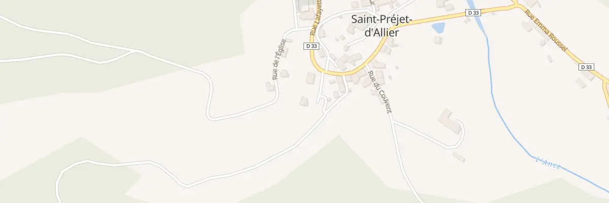 Plan du 50 Pl des Tilleuls à Saint-Préjet-d’Allier