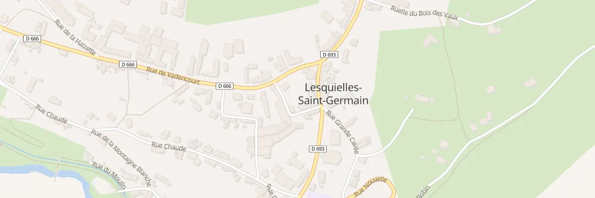 Plan du 6 Rue de l’Eglise à Lesquielles-Saint-Germain