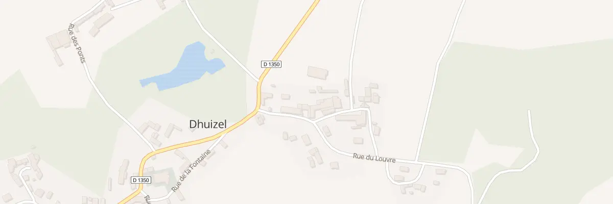 Plan du 5 Rue de la Cour du Comte à Dhuizel