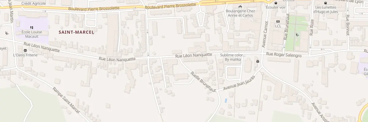 Plan du 84 Rue Léon Nanquette à Laon
