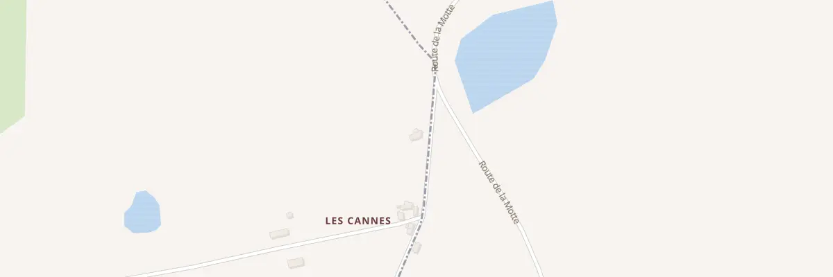 Plan du 5175 Les Cannes à Chevagnes