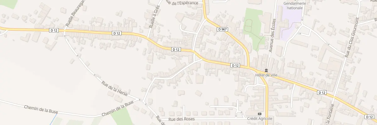 Plan du 2 Rue du Hameau à Crécy-sur-Serre