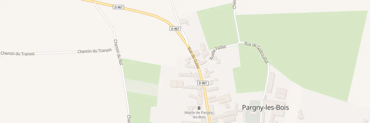 Plan du 15 Rue de Guise à Pargny-les-Bois
