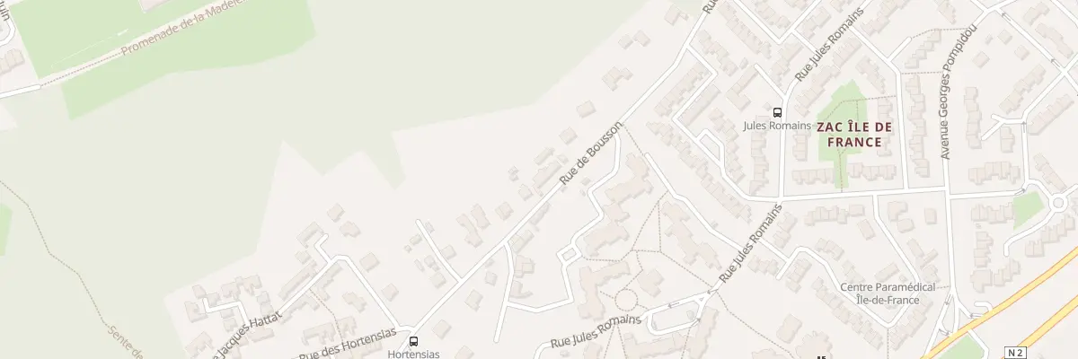 Plan du 64 Rue de Bousson à Laon