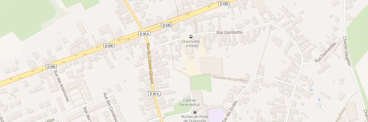 Plan du 131 Rue Gambetta à Quarouble