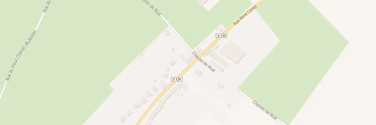 Plan du 540 Rue René Cenez à Villers-Pol
