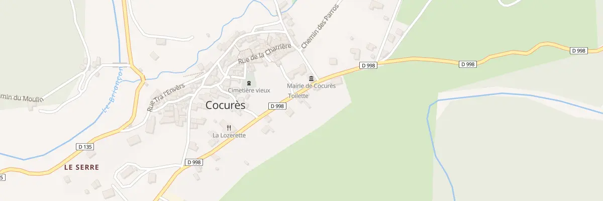 Plan du 5031 Rte du Pont de Montvert à Bédouès-Cocurès