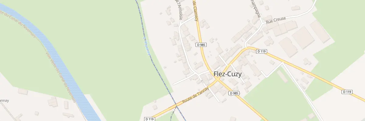 Plan du 14 Rue de l’Armoisie à Flez-Cuzy