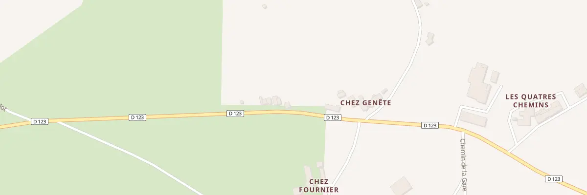 Plan du 37 Rte de Lapalisse à Isserpent