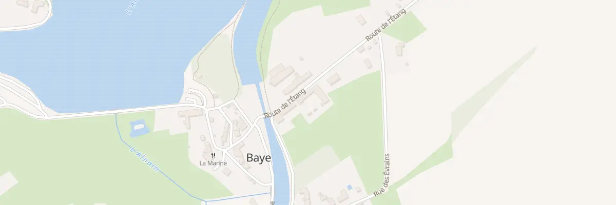 Plan du 12 Rte de l’Étang à Bazolles