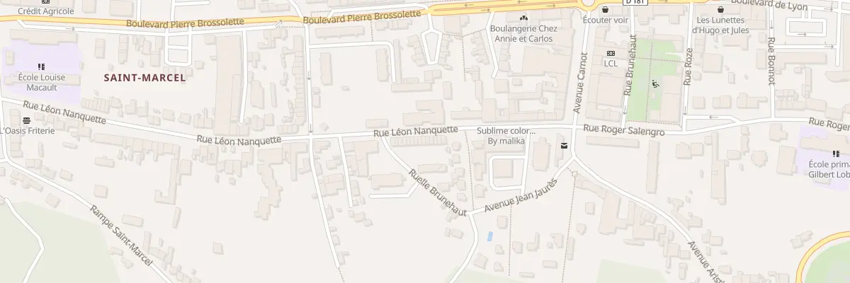 Plan du 100 Rue Léon Nanquette à Laon