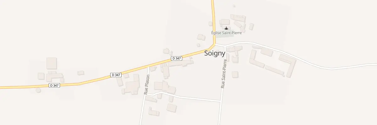 Plan du 8 Rue des Templiers au Gault-Soigny