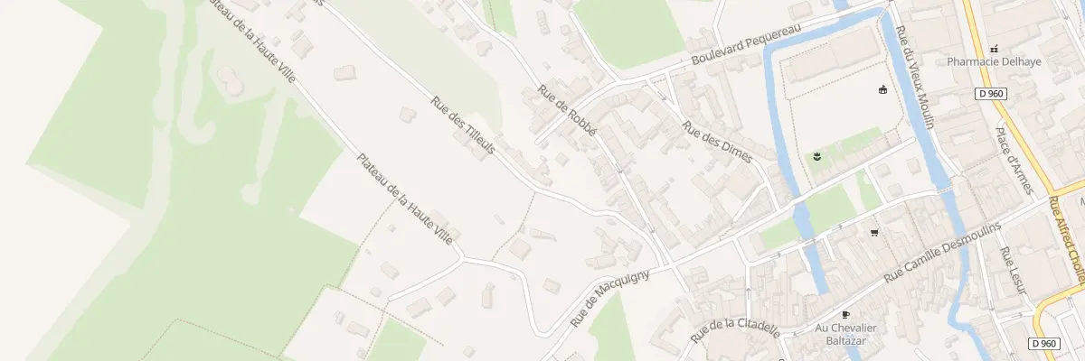 Plan du 130 Rue des Tilleuls à Guise