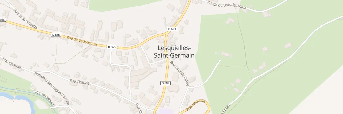 Plan du 13 Rue de l’Eglise à Lesquielles-Saint-Germain