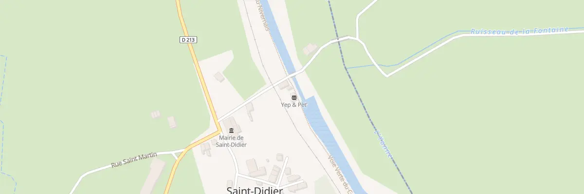 Plan du 24 Le Bourg à Saint-Didier