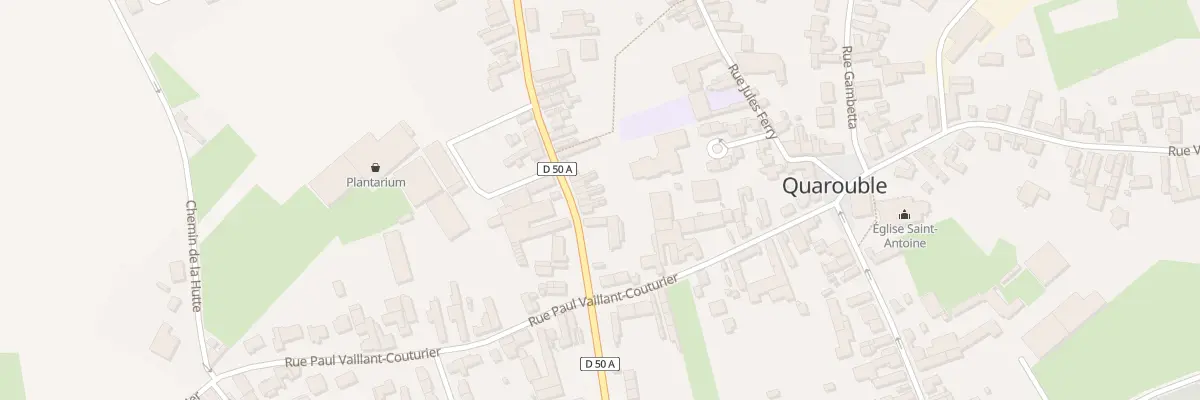 Plan du 6 Rue du Colonel Glineur à Quarouble