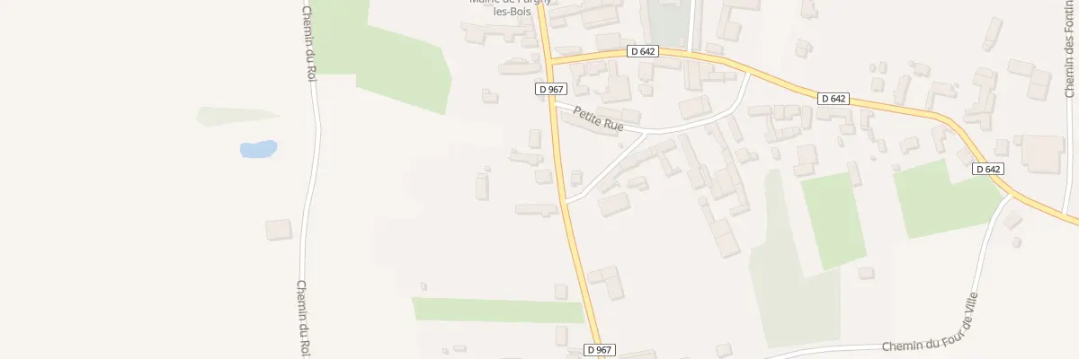 Plan du 8 Rue de Crecy à Pargny-les-Bois