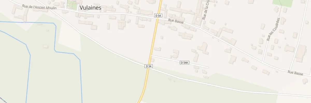 Plan du 1 Rue de l’Ancienne Gare à Vulaines