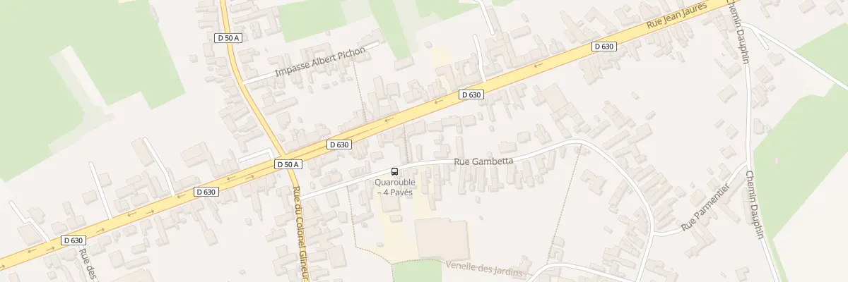 Plan du 74 Rue Jean Jaurès à Quarouble