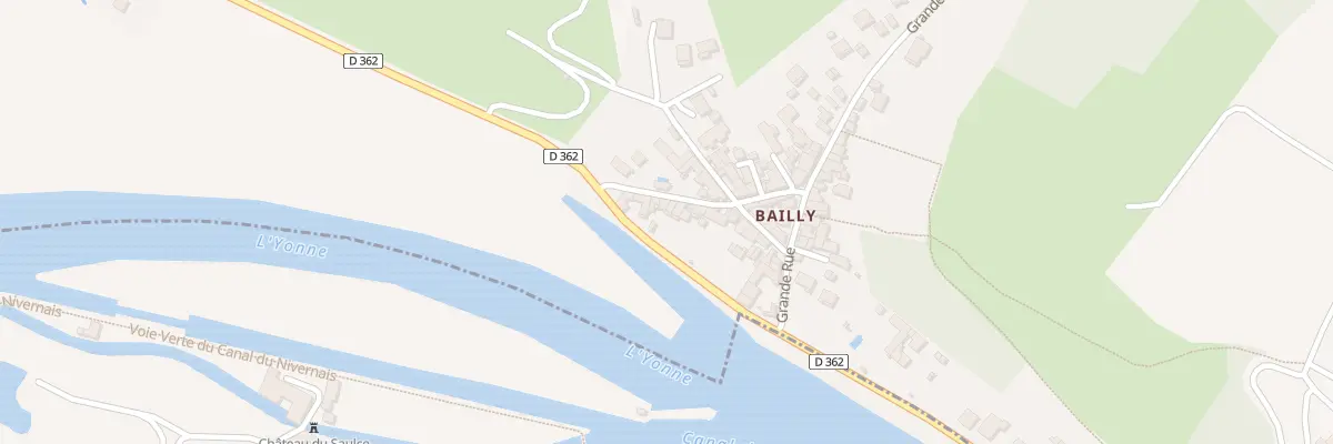 Plan du 8 Rue de Champs à Bailly à Saint-Bris-le-Vineux