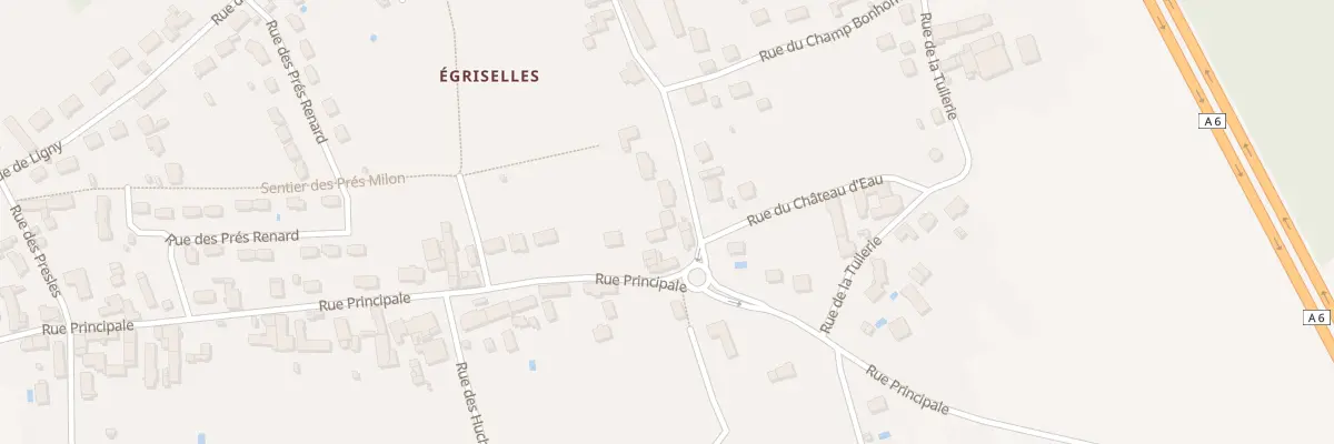 Plan du 1 Rue de Laborde à Venoy