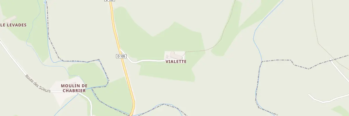 Plan du 5117 Vialette à Chambon-sur-Dolore
