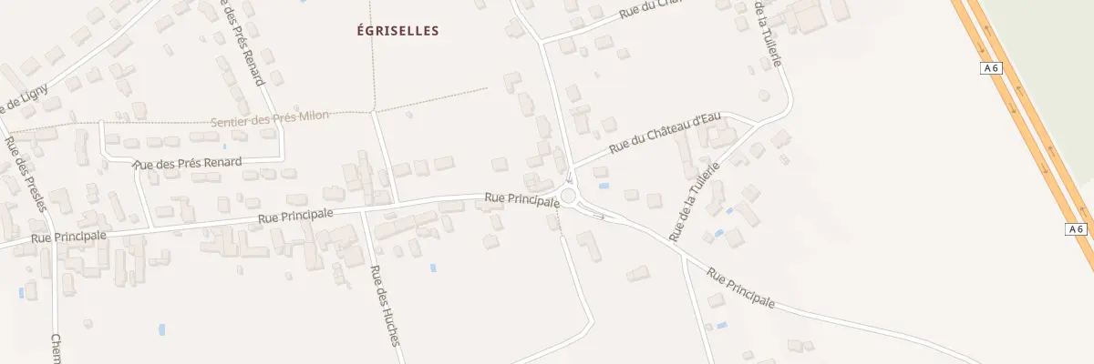 Plan du 57B Rue Principale à Venoy