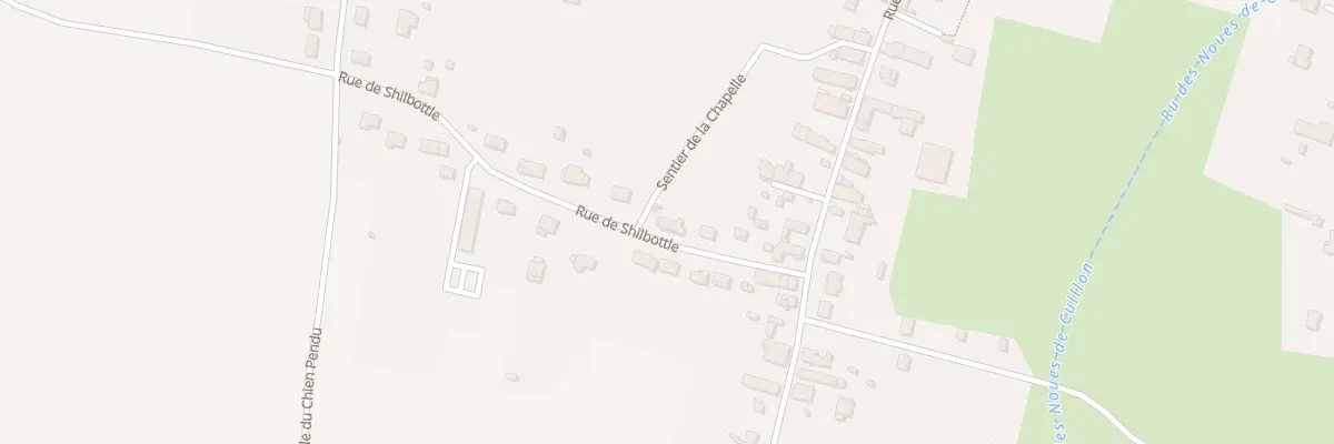Plan du 6 Rue de Shilbottle à Héry