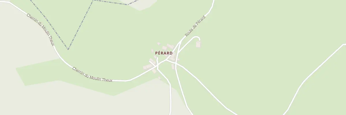 Plan du 5161 Perard à La Guillermie