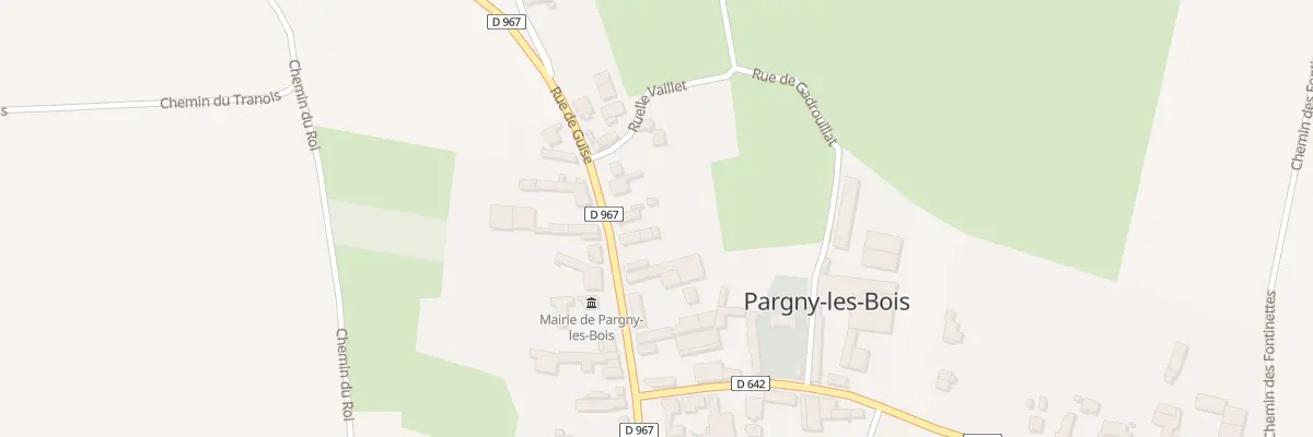 Plan du 8 Rue de Guise à Pargny-les-Bois