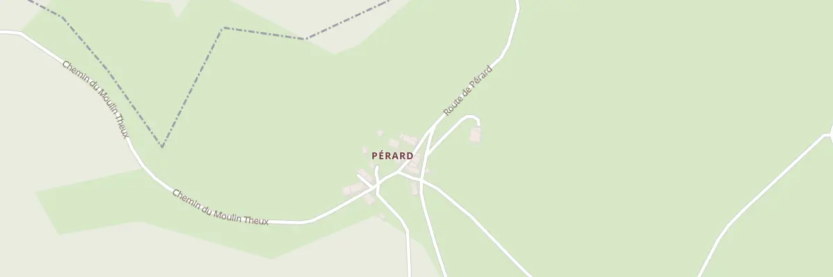 Plan du 5134 Perard à La Guillermie