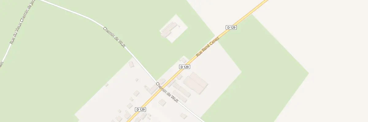 Plan du 662 Rue René Cenez à Villers-Pol
