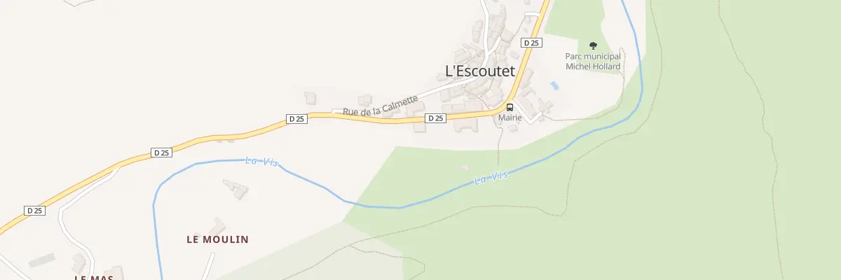 Plan du 5414 Las Tempes à Gorniès