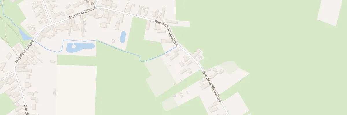 Plan du 22 Rue de la Republique à Bousies