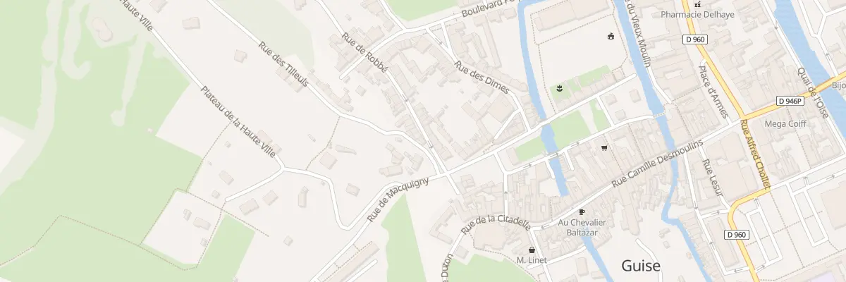 Plan du 37 Rue de Robbé à Guise