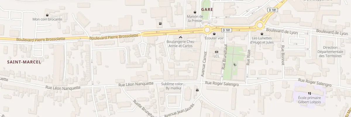 Plan du 27 Bd Pierre Brossolette à Laon