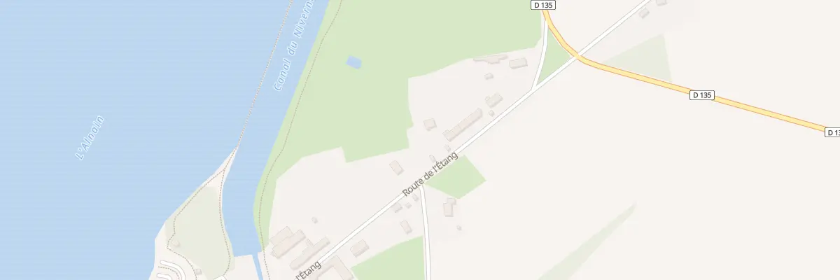 Plan du 9 Rte de l’Étang à Bazolles