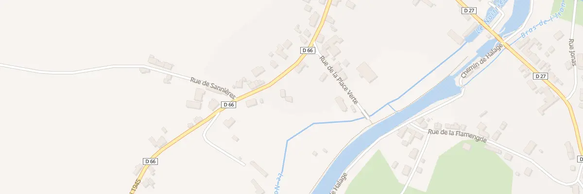 Plan du 13 Rue du 8 Mai 1945 à Hannapes