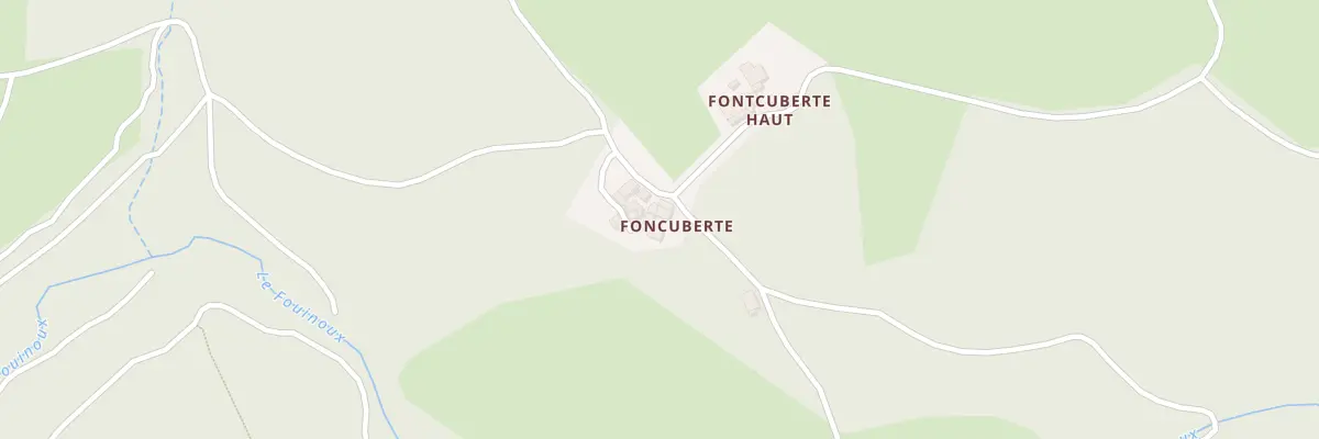 Plan du 5573 Fontcuberte Bas à Vollore-Ville