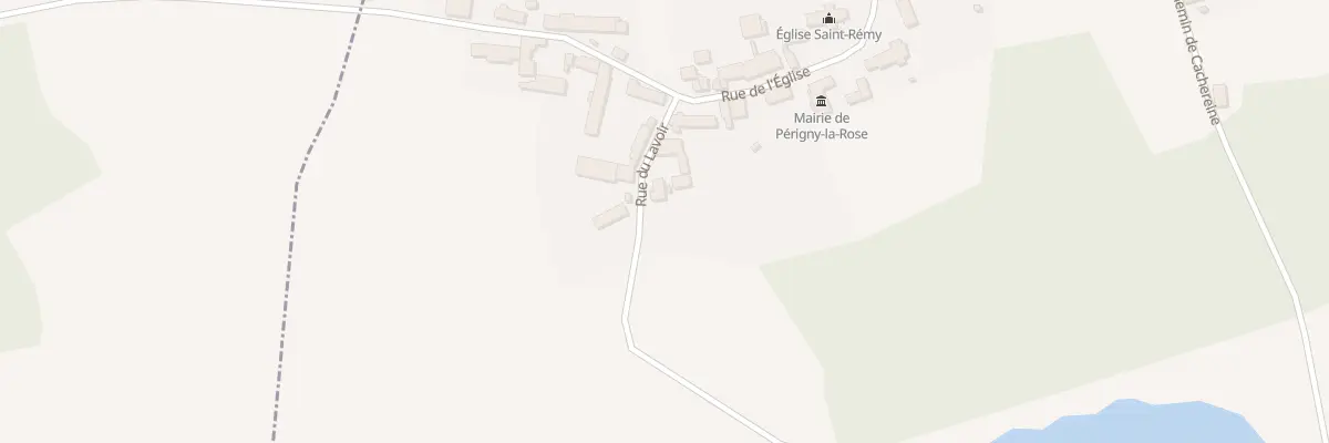 Plan du 5 Rue du Lavoir à Périgny-la-Rose