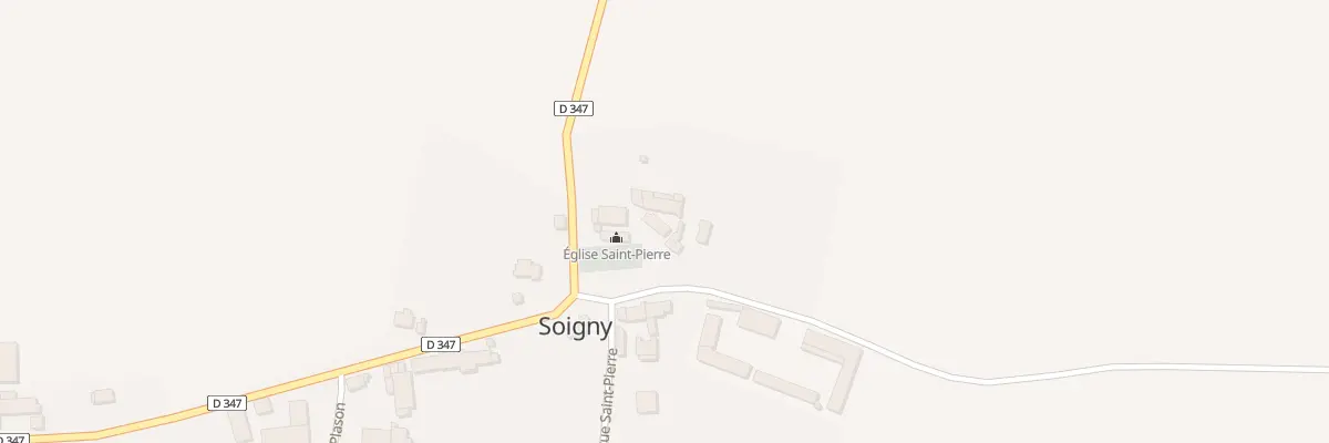 Plan du 9 Rue des Templiers au Gault-Soigny