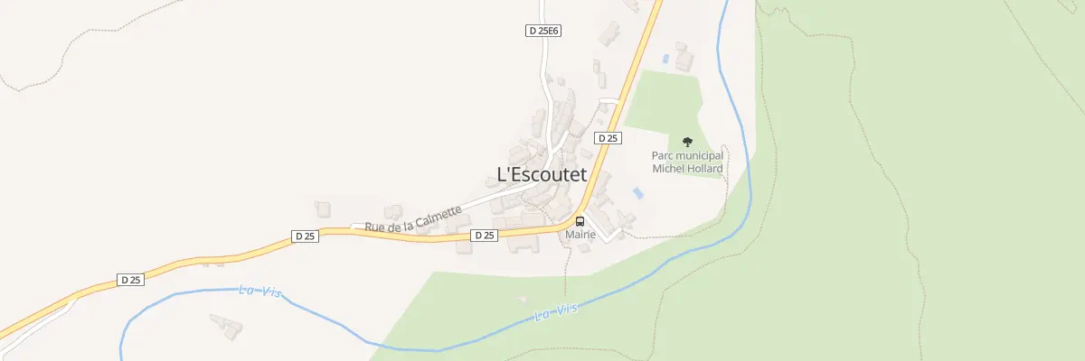 Plan du 5352 L’Escoutet à Gorniès