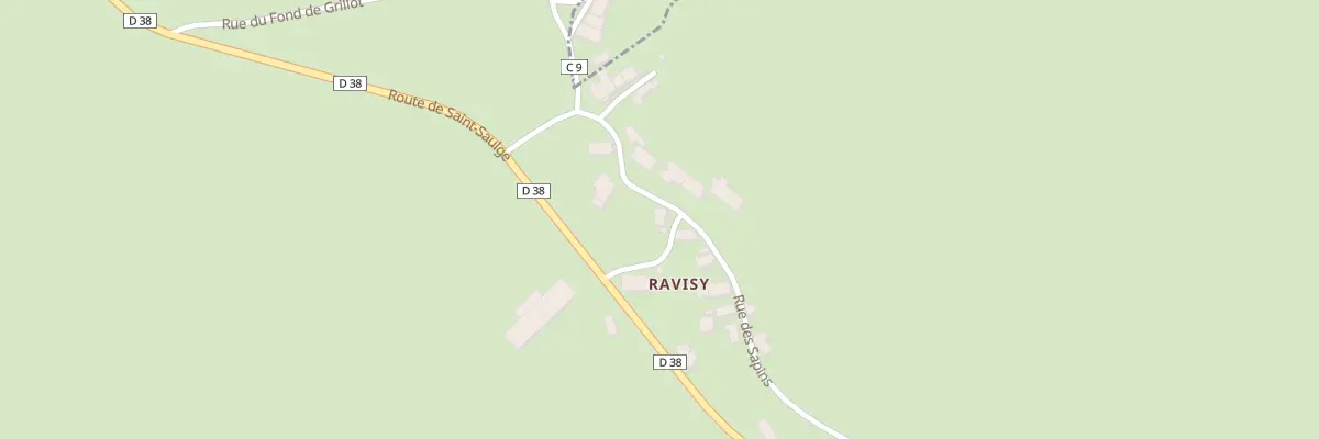 Plan du 73 Rue des Pelouses à Alluy
