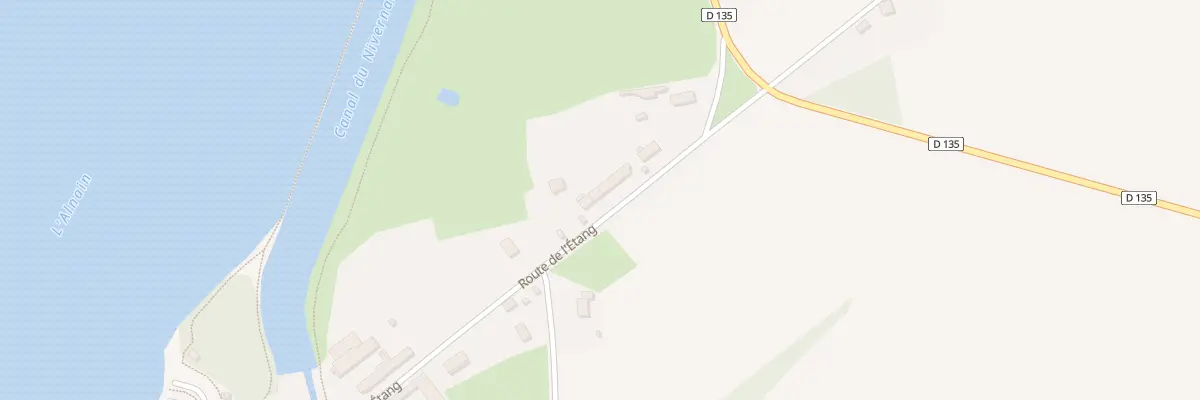 Plan du 11 Rte de l’Étang à Bazolles