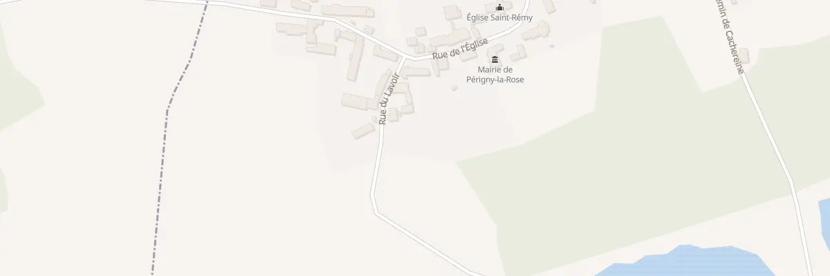 Plan du 3 Rue du Lavoir à Périgny-la-Rose