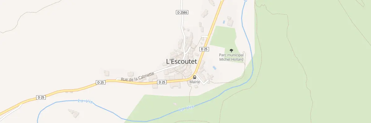 Plan du 5064 L’Escoutet à Gorniès