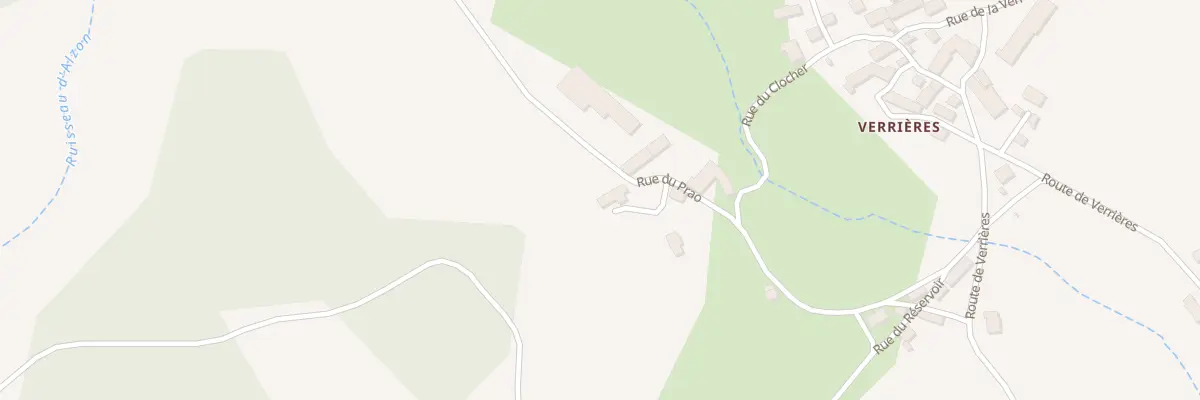 Plan du 58 Che de Babonnès à Bel-Air-Val-d’Ance