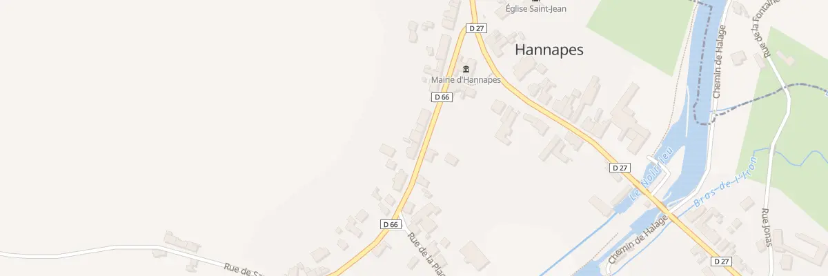Plan du 20 Rue du 8 Mai 1945 à Hannapes