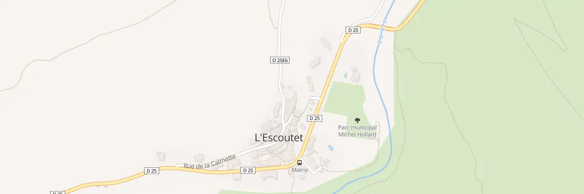 Plan du 5052 L’Escoutet à Gorniès